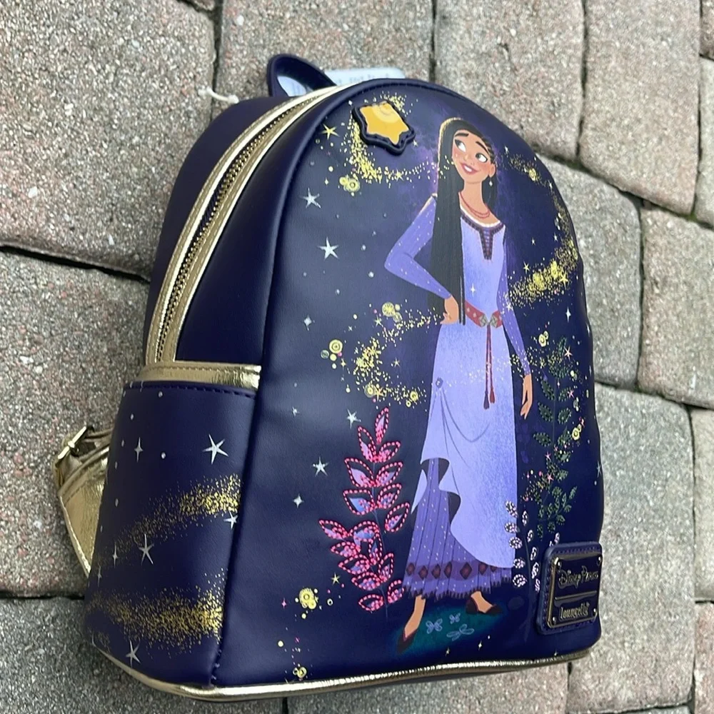 Disney Parks Loungefly Backpack - Wish Asha And Star NWT